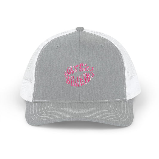 Solo Vibes Lips Snapback Trucker cap