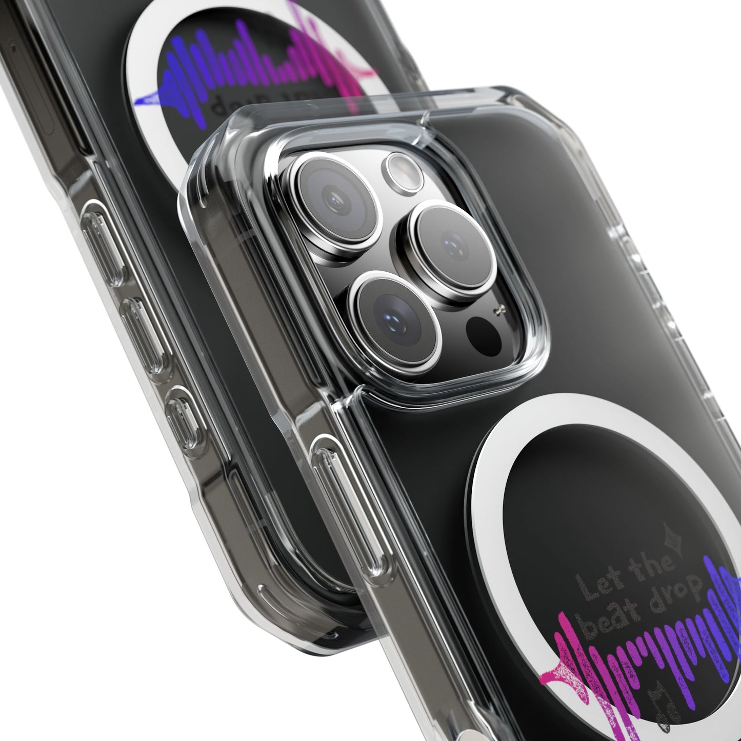 Bold Beats Visualizer Magnetic clear Impact Case