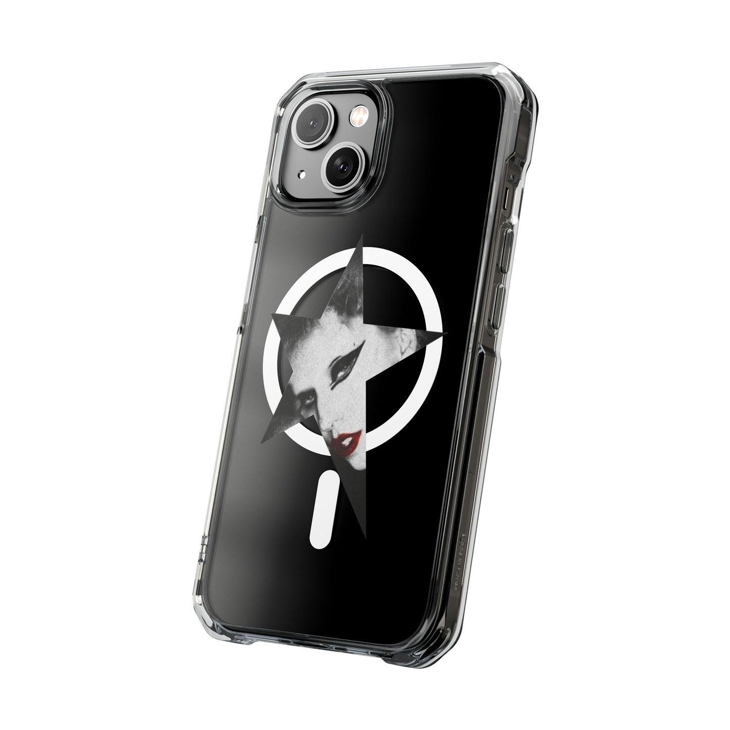 Born This Way Star Face Magnetic clear case