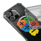 Orange Equals Symbol Magnetic Clear Impact Case