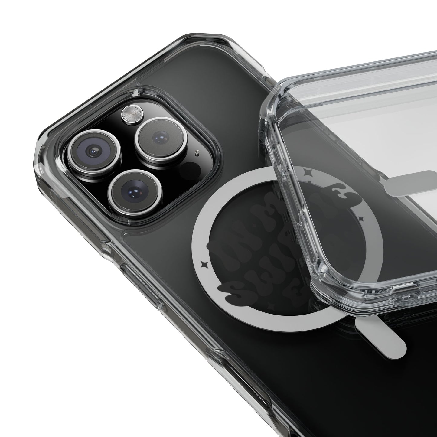 Retro Girl Power Magnetic clear Impact Case