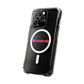Wavy Groovy Typography Magnetic Clear Impact case