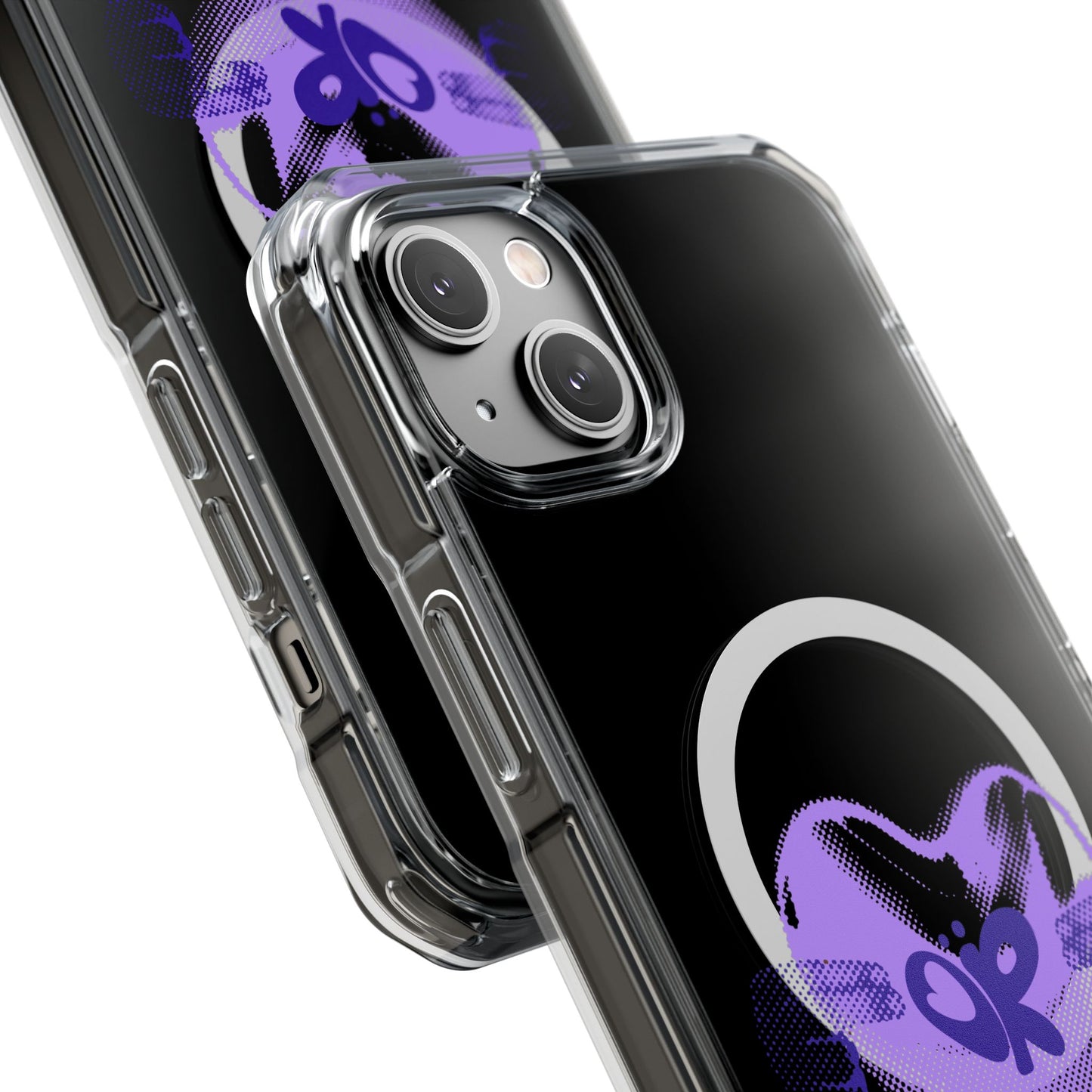 Heart Balloon OR Pop Art Magnetic Clear Impact Case