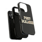 Tough iPhone Case (12–16 Pro Max) – Post Malone Bold Design