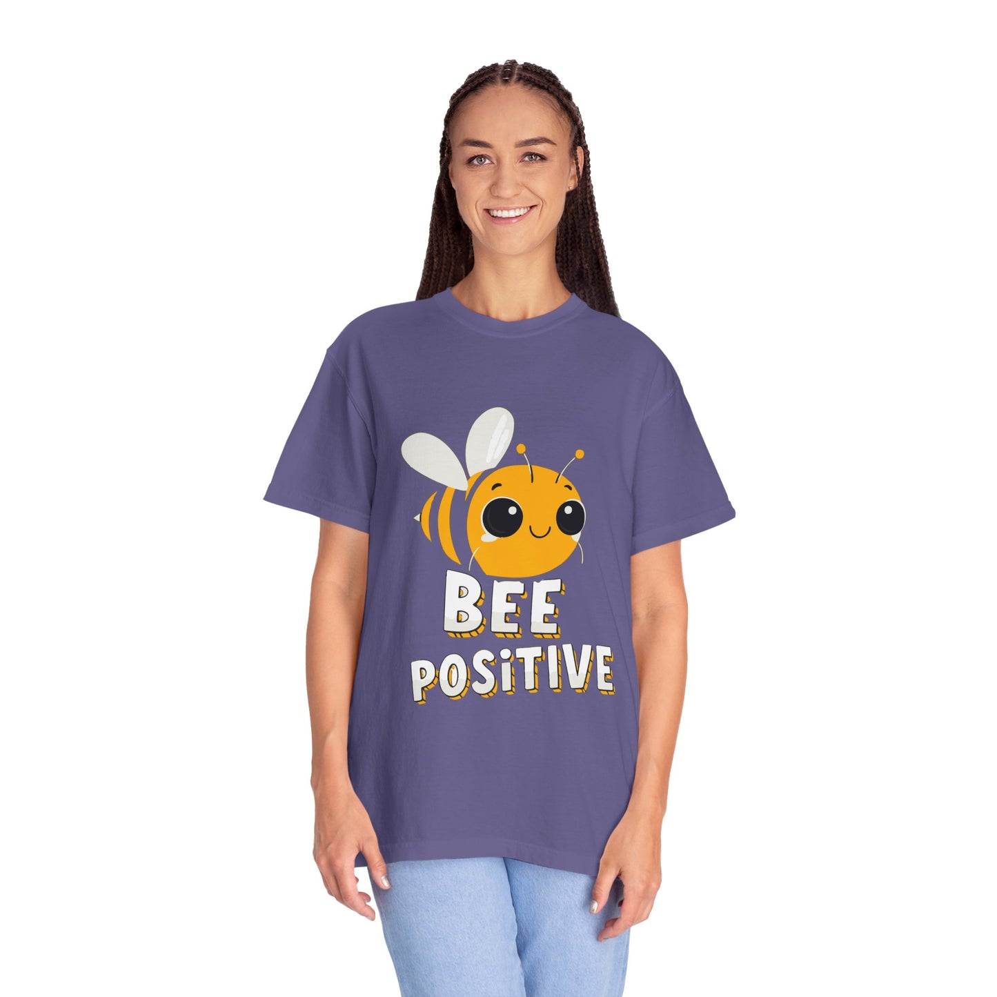 Dyed T-shirt – Snazzy Bee positive Edition