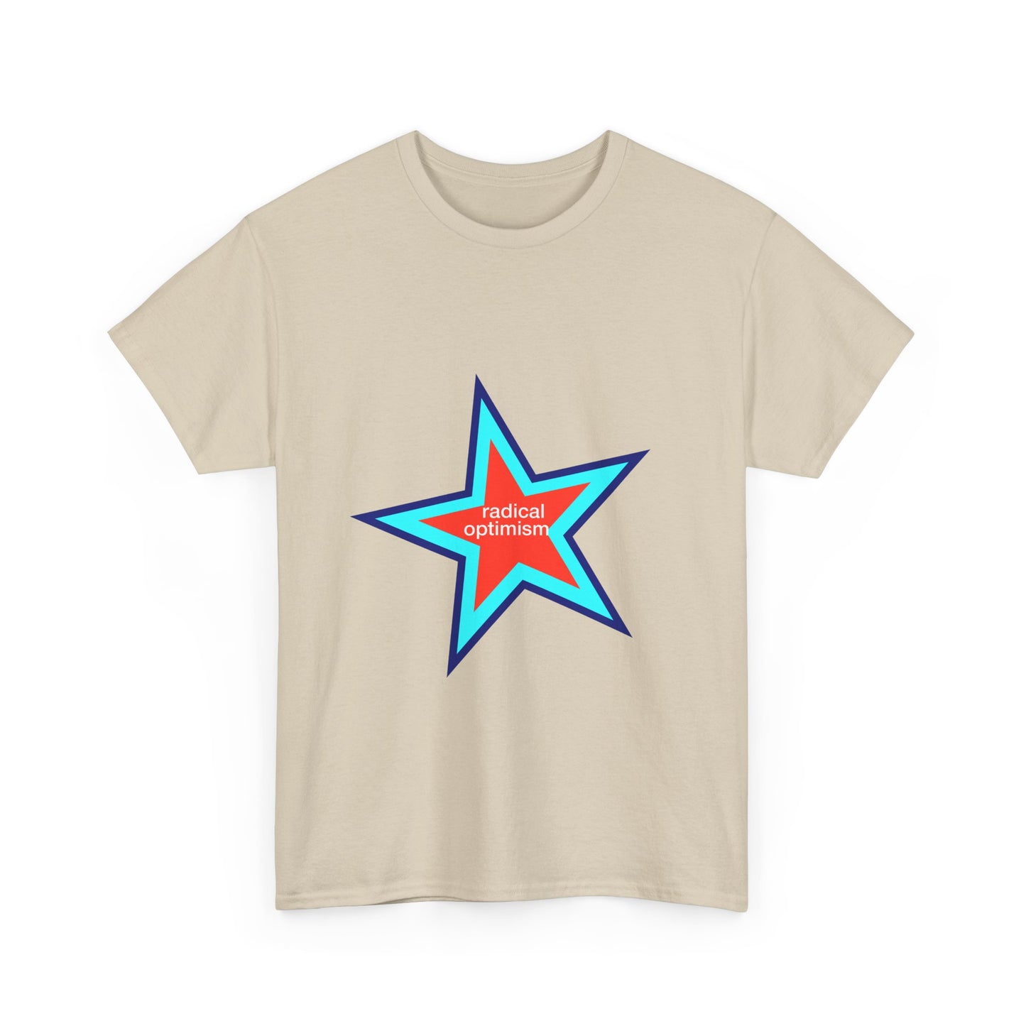 Power of Positivity Star Unisex Heavy Cotton Tee