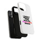 Retro Fade Letter Tough Magnetic Case