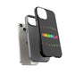 Premium Tough Case for iPhone 12 to 16 Pro Max Showcasing Coldplay’s Signage