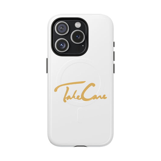 Take Care Gold Script Tough Magnetic Cases