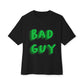 Bold 3D Bad Mood Unisex Oversized Tee