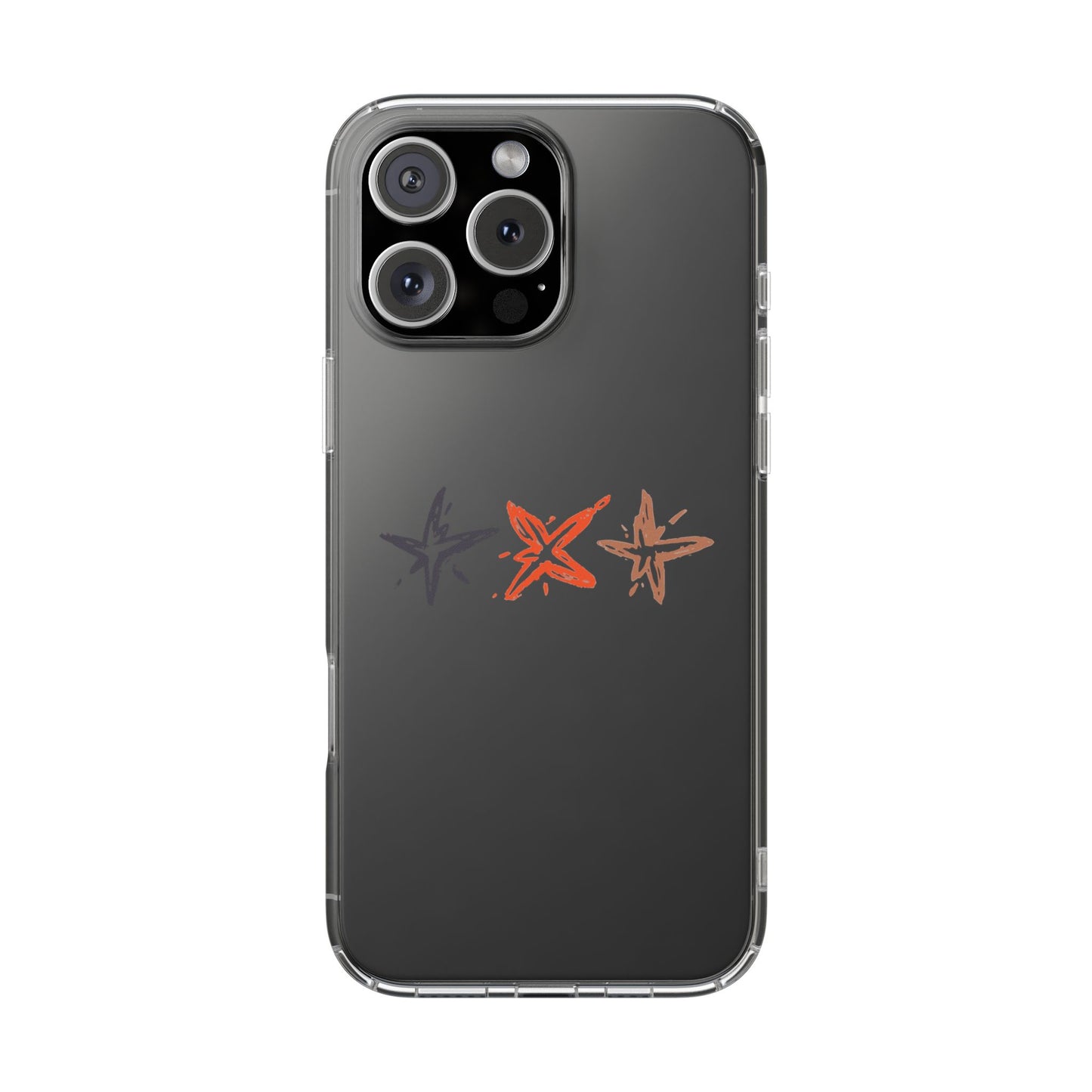 Starlit Threads Clear Cases