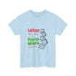 White Paw Print Unisex Heavy Cotton Tee