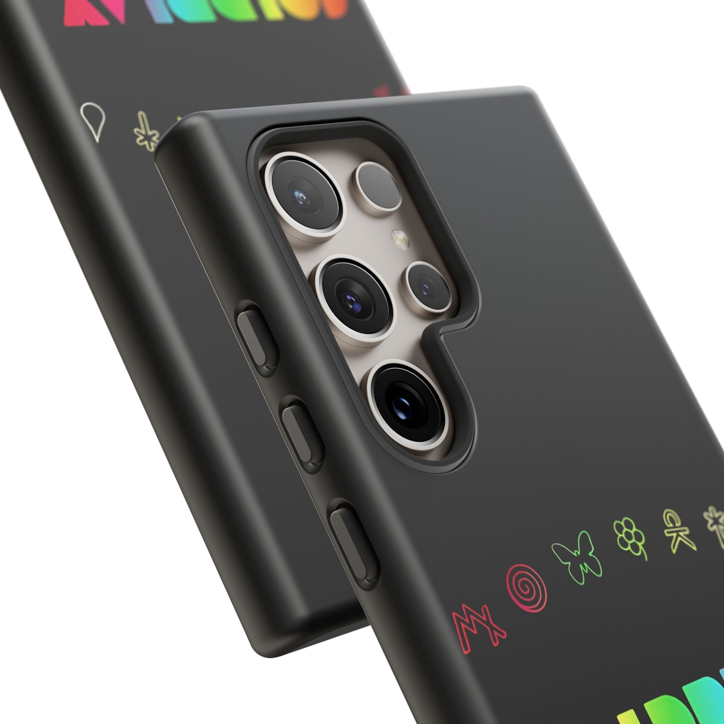 Premium Tough Case for Samsung S21 to S25 Ultra Showcasing Coldplay’s Signage