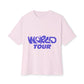 World Tour Bubble Letter-Oversized Tee