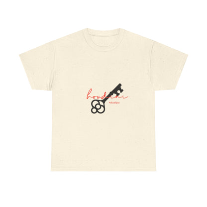 Cursive Spell “Houdini” Unisex Heavy Cotton Tee