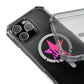 Flame Script Statement Magnetic Clear Impact case