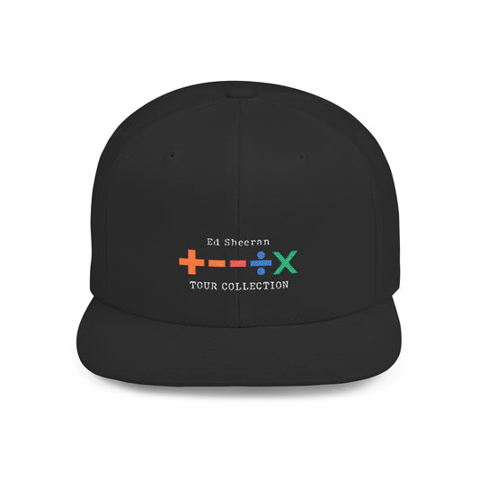 Flat Bill Snapback – Ed Sheeran Black Edition