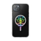 Rainbow Lunar Phases Magnetic Clear Impact case