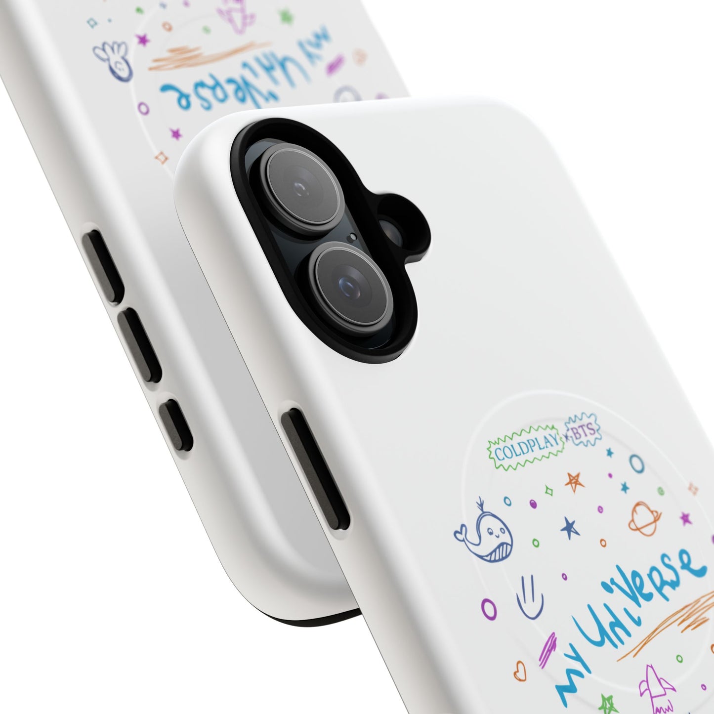 Neon Space Doodles Tough Magnetic Case