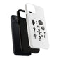 Ocean Wave with Heart Outline Tough Magnetic case