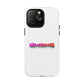 Wavy Groovy Typography Tough Magnetic Case