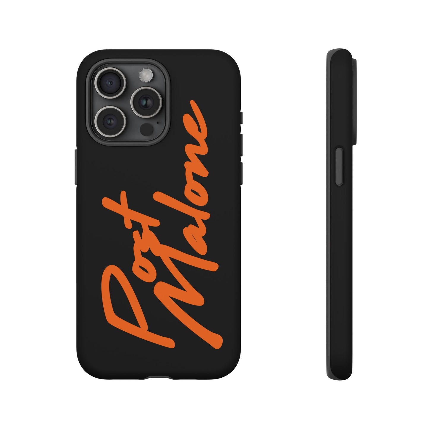 Tough iPhone Case (12–16 Pro Max) – Post Malone Name Design