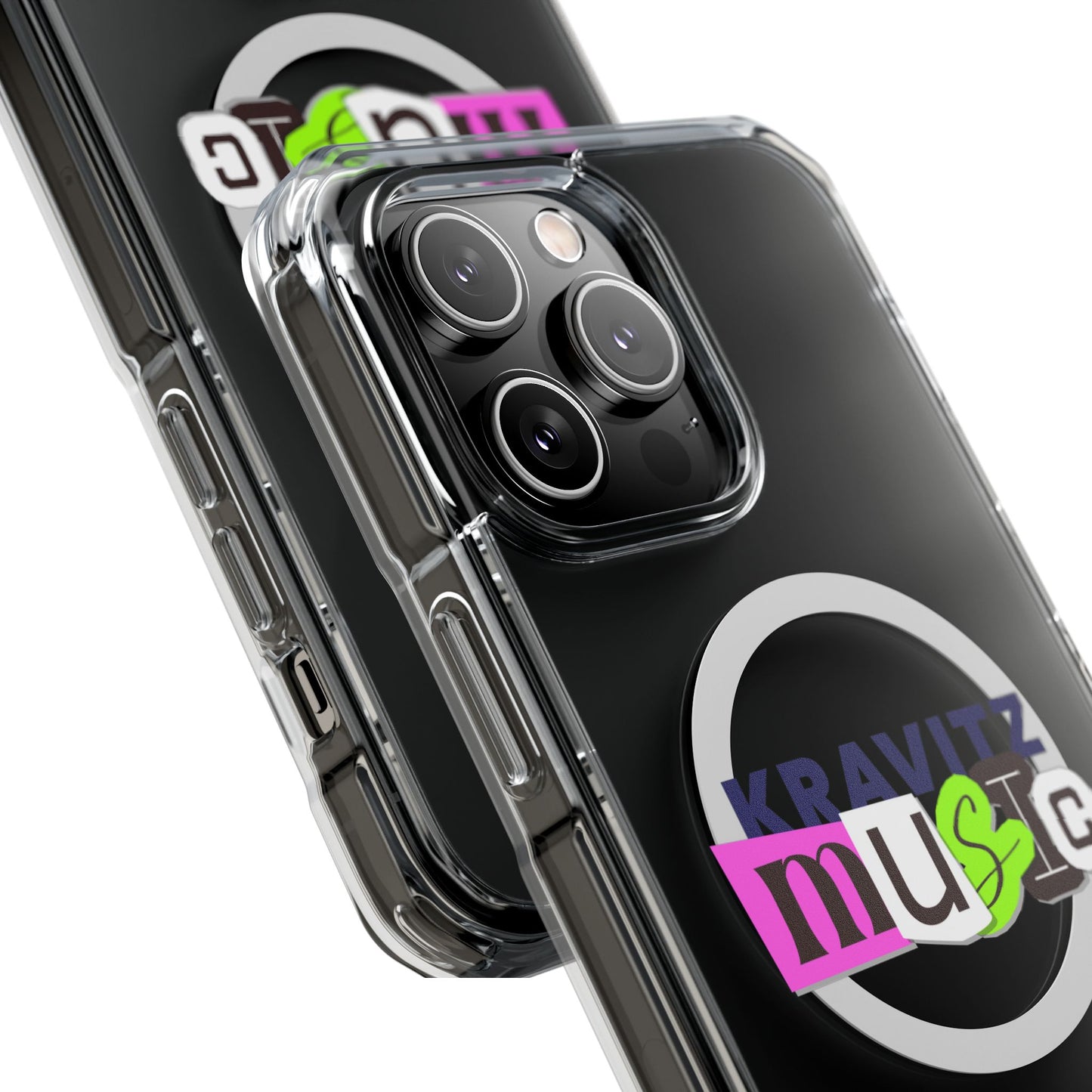 Mixed Tape Music Magnetic clear Impact case