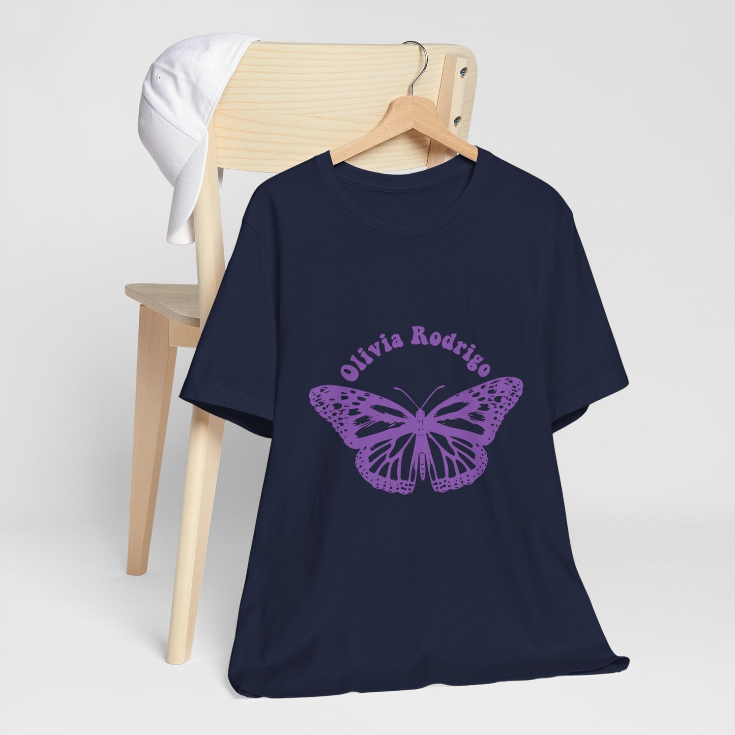Olivia Rodrigo Unisex Jersey Short Sleeve Tee - With Butterfly