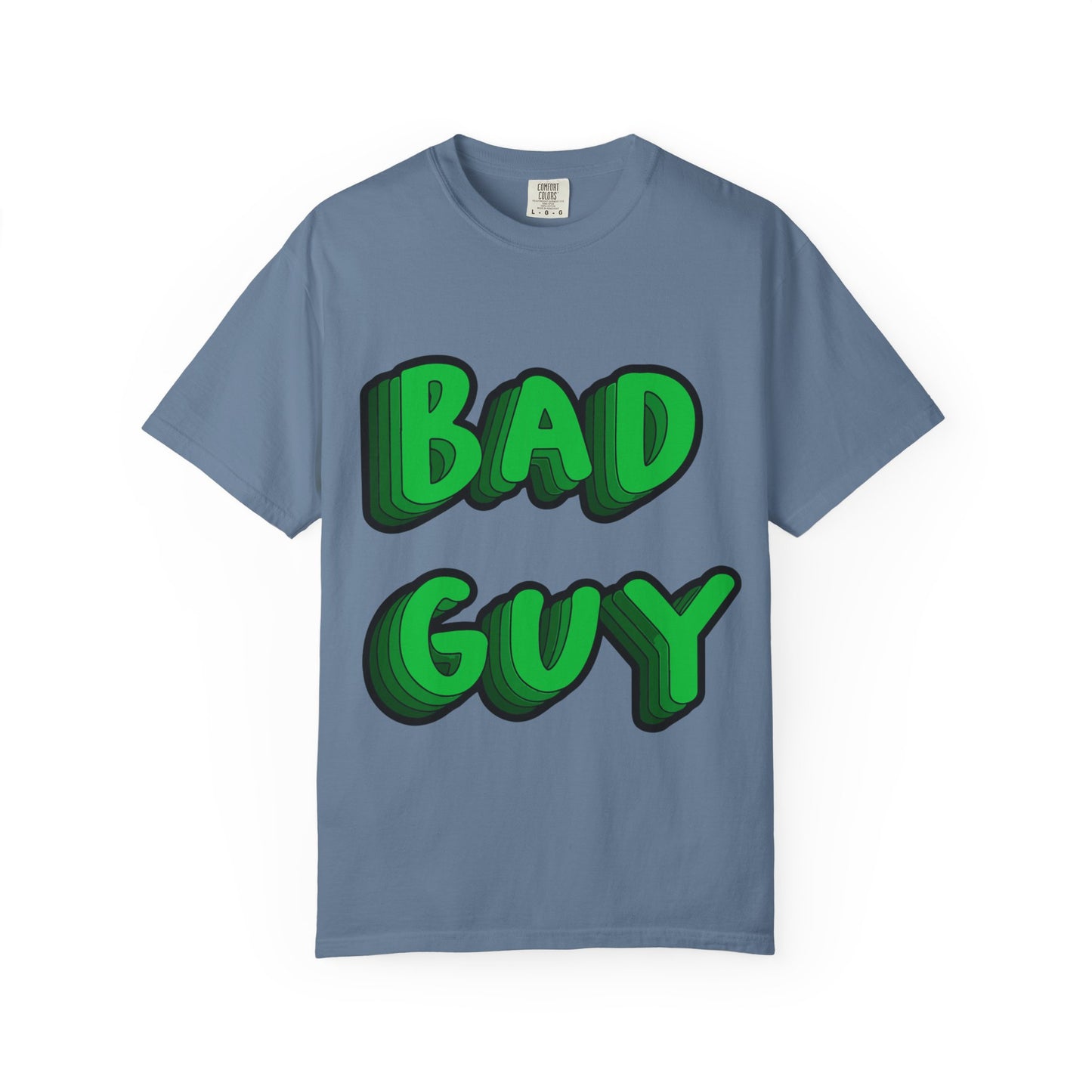 Bold 3D Bad Mood Unisex Dyed T-shirt