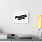 Tilted Echo Matte Canvas