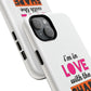 Orange Divide Symbol Tough Magnetic case