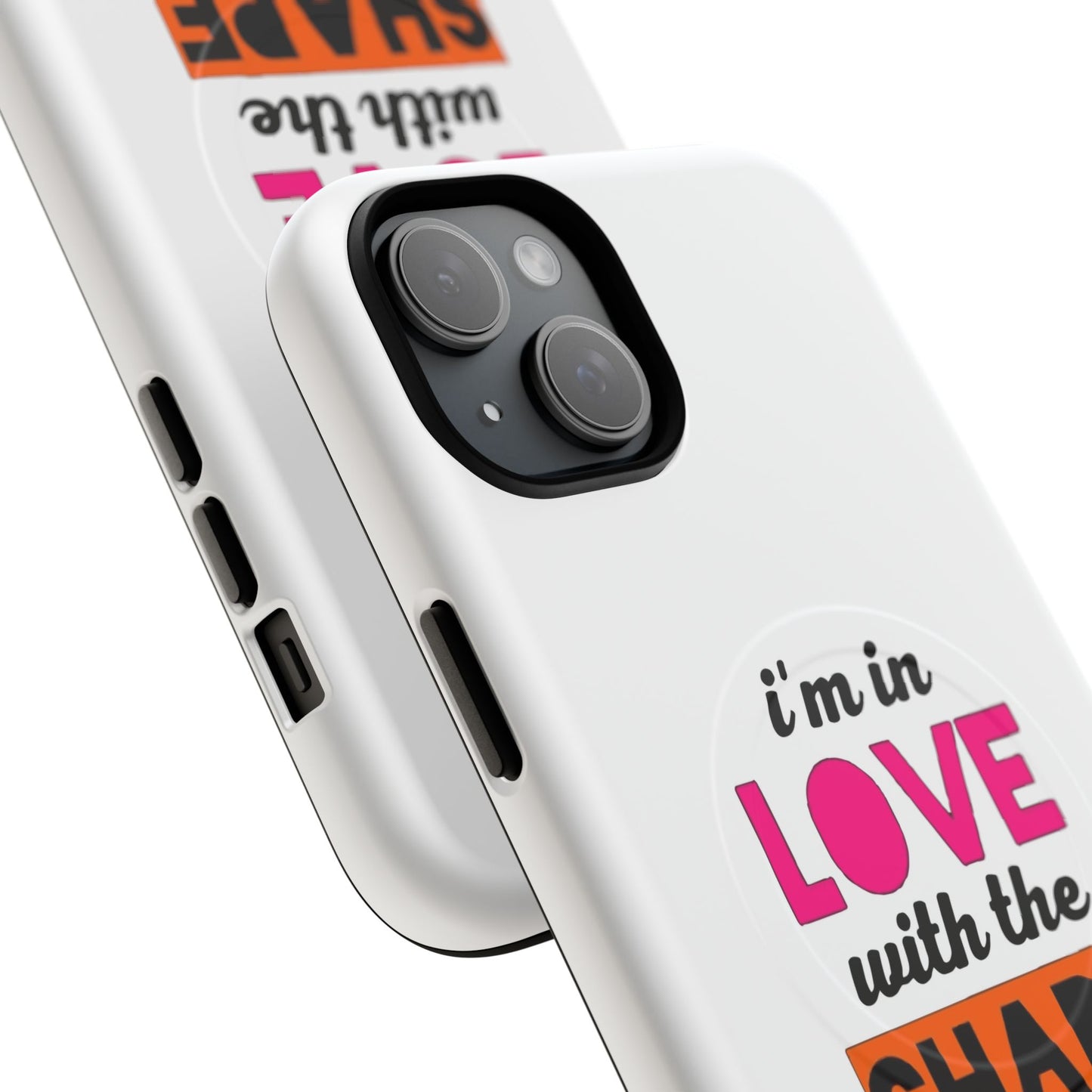 Orange Divide Symbol Tough Magnetic case