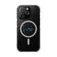 Neon Space Doodles Magnetic Clear Impact case