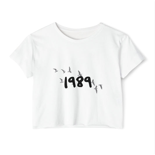 Wings of '89 Women's Festival Crop Top