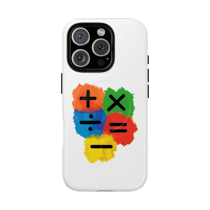 Orange Equals Symbol Tough Magnetic case