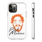 Tough iPhone Case (12–16 Pro Max) – Post Malone Name Design with Picture