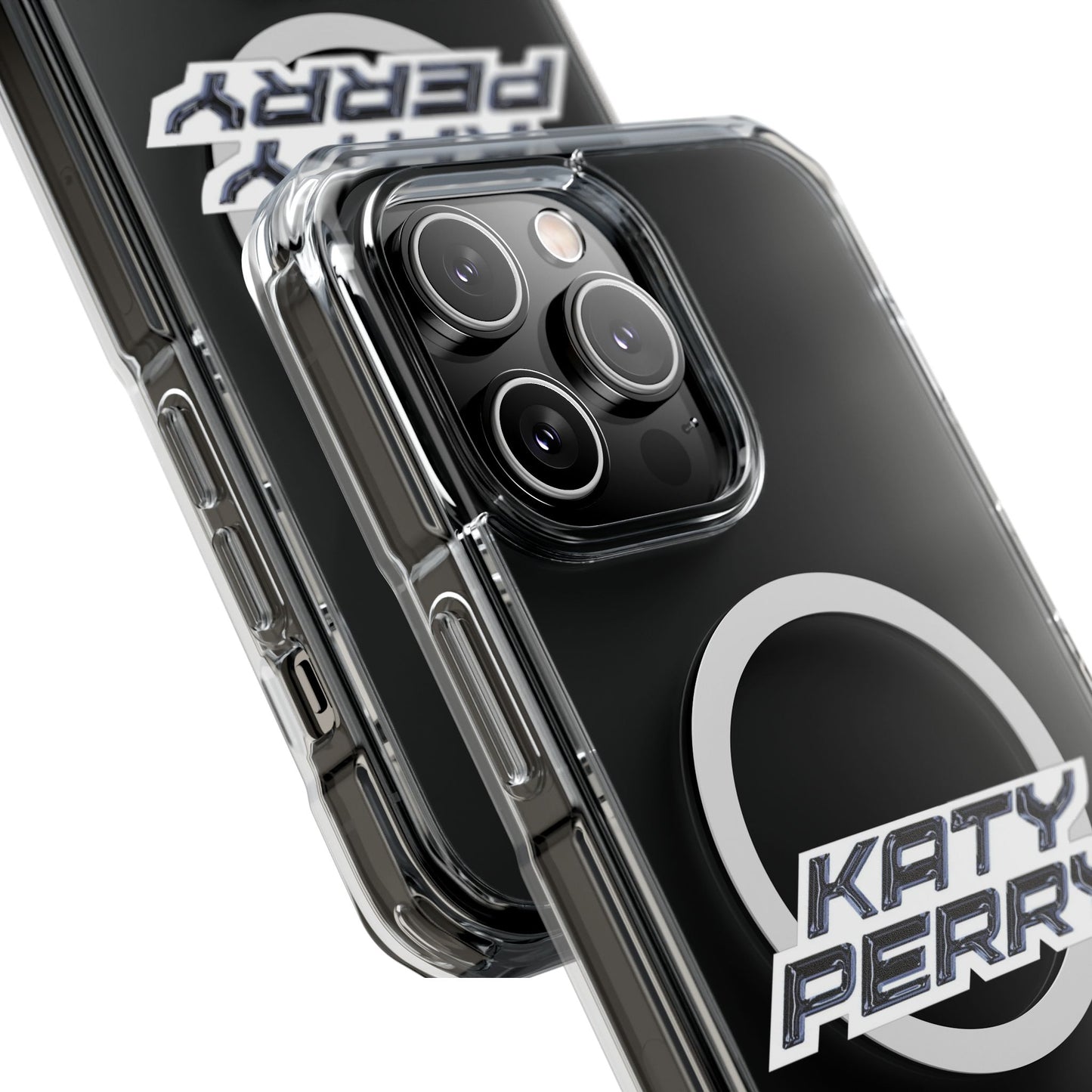 Chrome Katy Perry Logo Magnetic Clear Impact cases