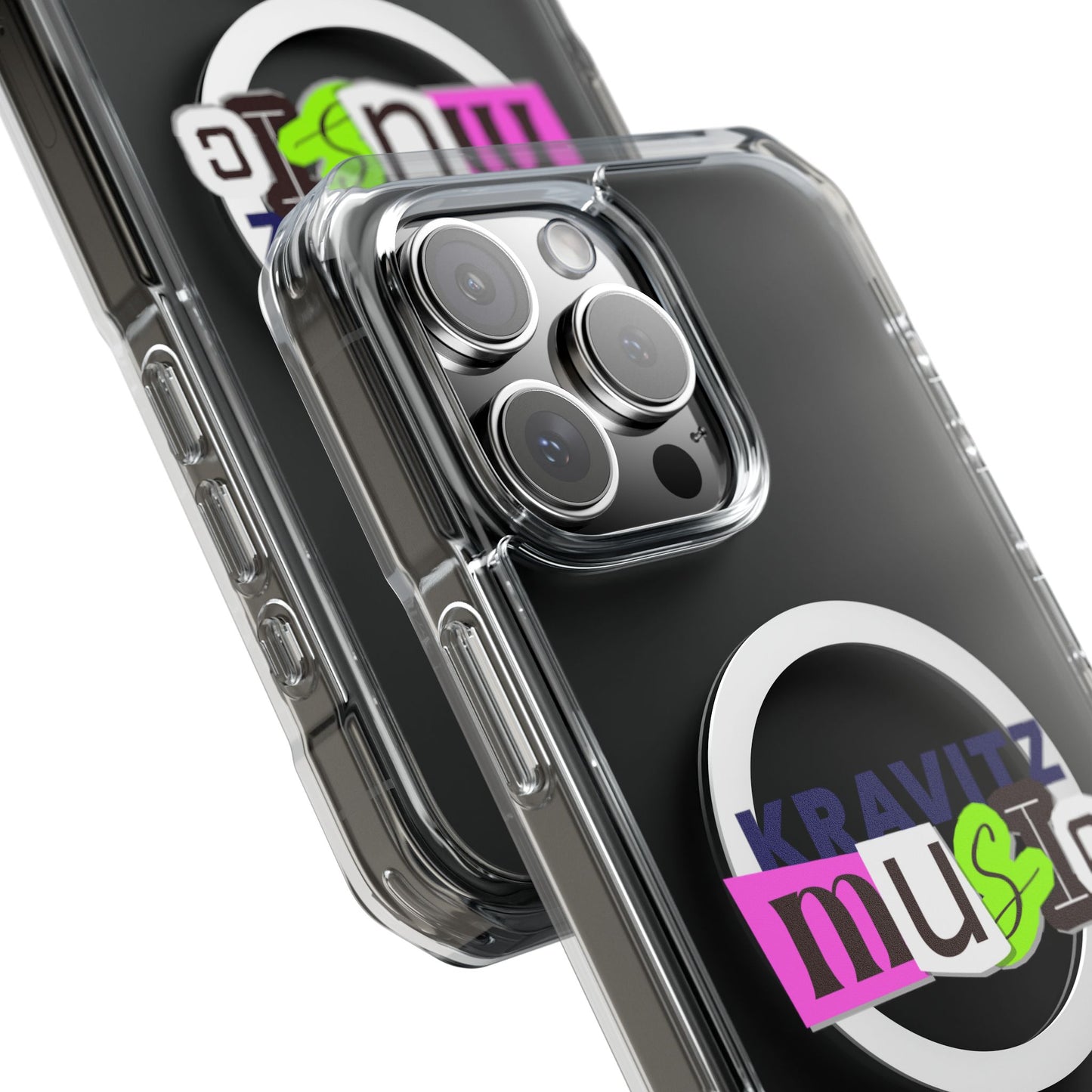 Mixed Tape Music Magnetic clear Impact case