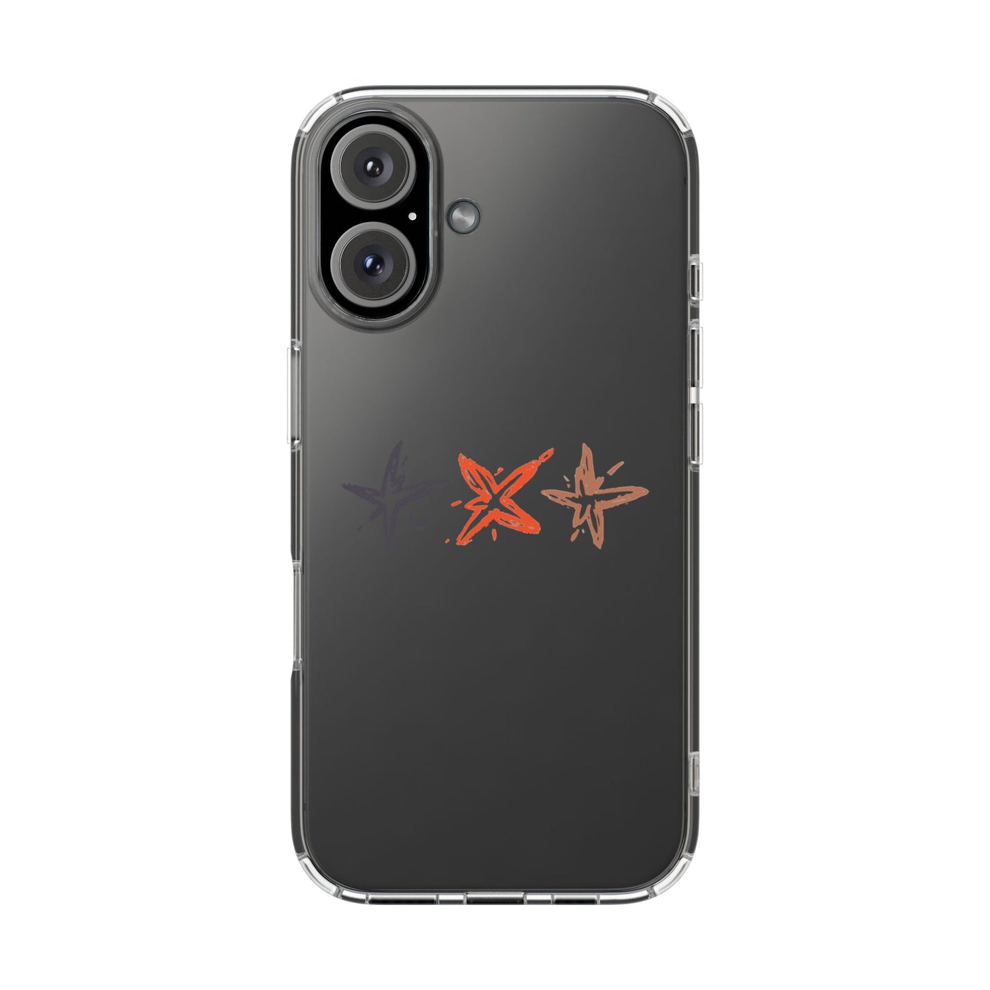 Starlit Threads Clear Cases