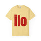 ILO Bold Red Block Unisex Dyed T-shirt