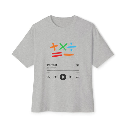 Oversized boxy tee | Ed sheeran music edition