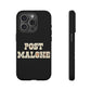 Tough iPhone Case (12–16 Pro Max) – Post Malone Bold Design