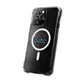 Neon Space Doodles Magnetic Clear Impact case