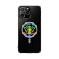 Rainbow Lunar Phases Magnetic Clear Impact case