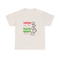 White Paw Print Unisex Heavy Cotton Tee