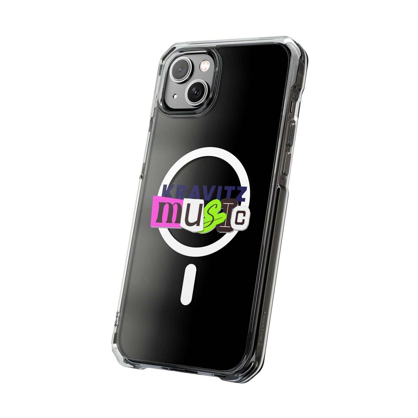 Mixed Tape Music Magnetic clear Impact case