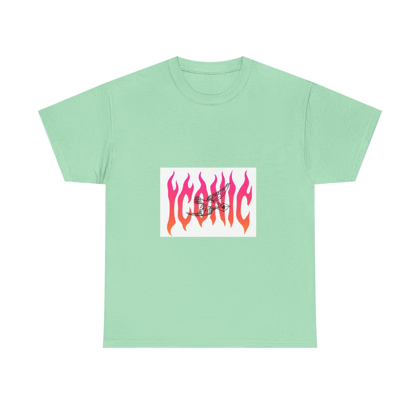 Flame Flight Iconic Unisex Heavy cotton tee