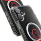 Smiley Beats Graphic Magnetic Clear Impact Case