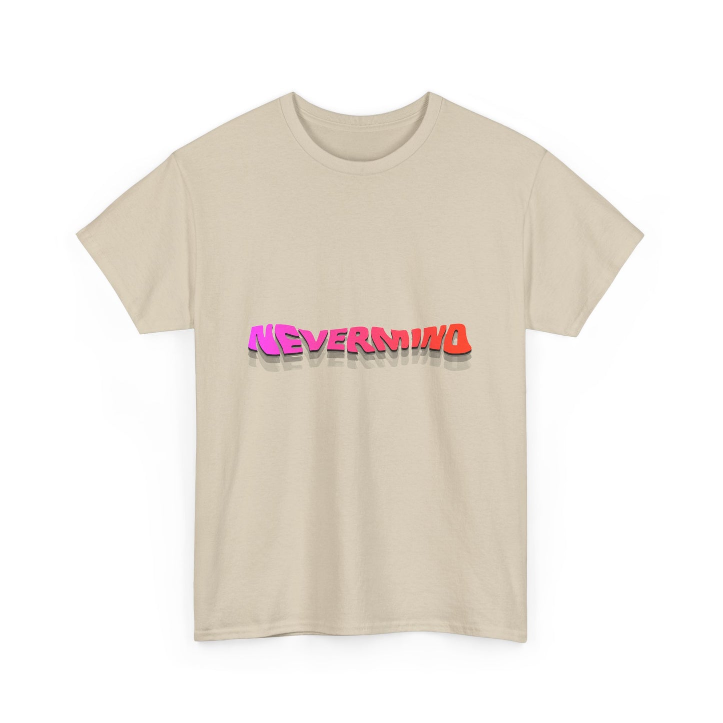 Wavy Groovy Typography Unisex Heavy Cotton Tee