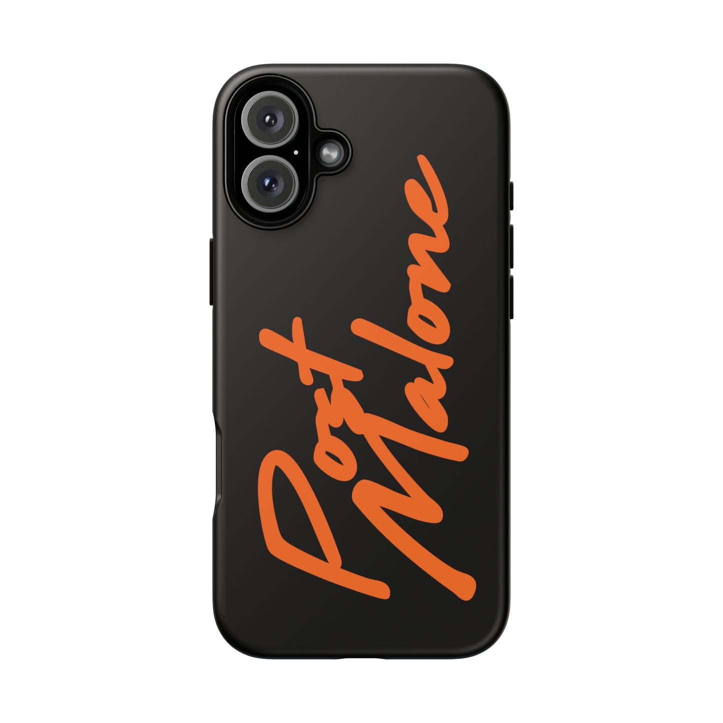 Tough iPhone Case (12–16 Pro Max) – Post Malone Name Design